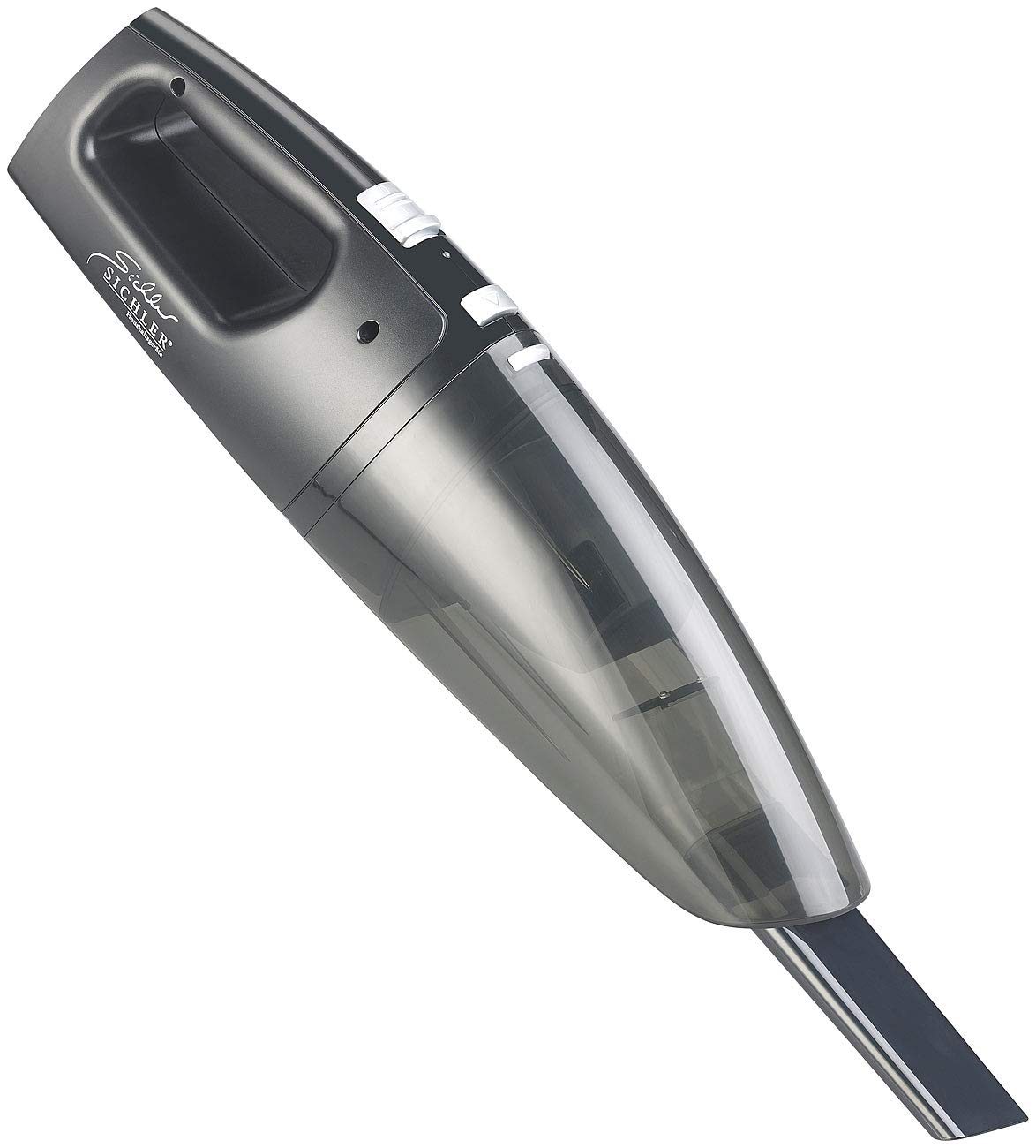 Sichler Haushaltsgeräte Tischstaubsauger: Nass- & Trocken-Handstaubsauger mit Akku, 75 Watt, Wandhalterung (Tischstaubsauger Akku, Tischsauger, Accu)