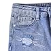 5-6 Years Boys Y2K Streetwear Ripped Jean Shorts Straight Leg Casual Loose Clothes Jorts Trendy Fashion Athletic Shorty with Pockets Sky Blue