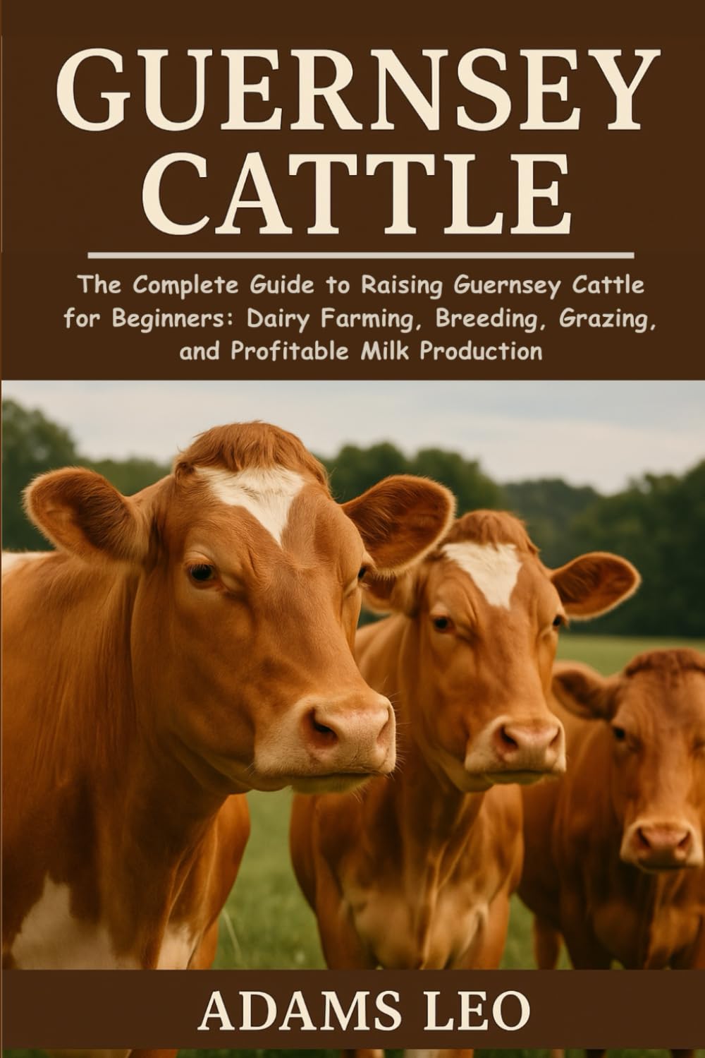 GUERNSEY CATTLE: The Complete Guide To Raising Guernsey Cattle For Beginners: Dairy Farming, Breeding, Grazing, And Profitable Milk Production