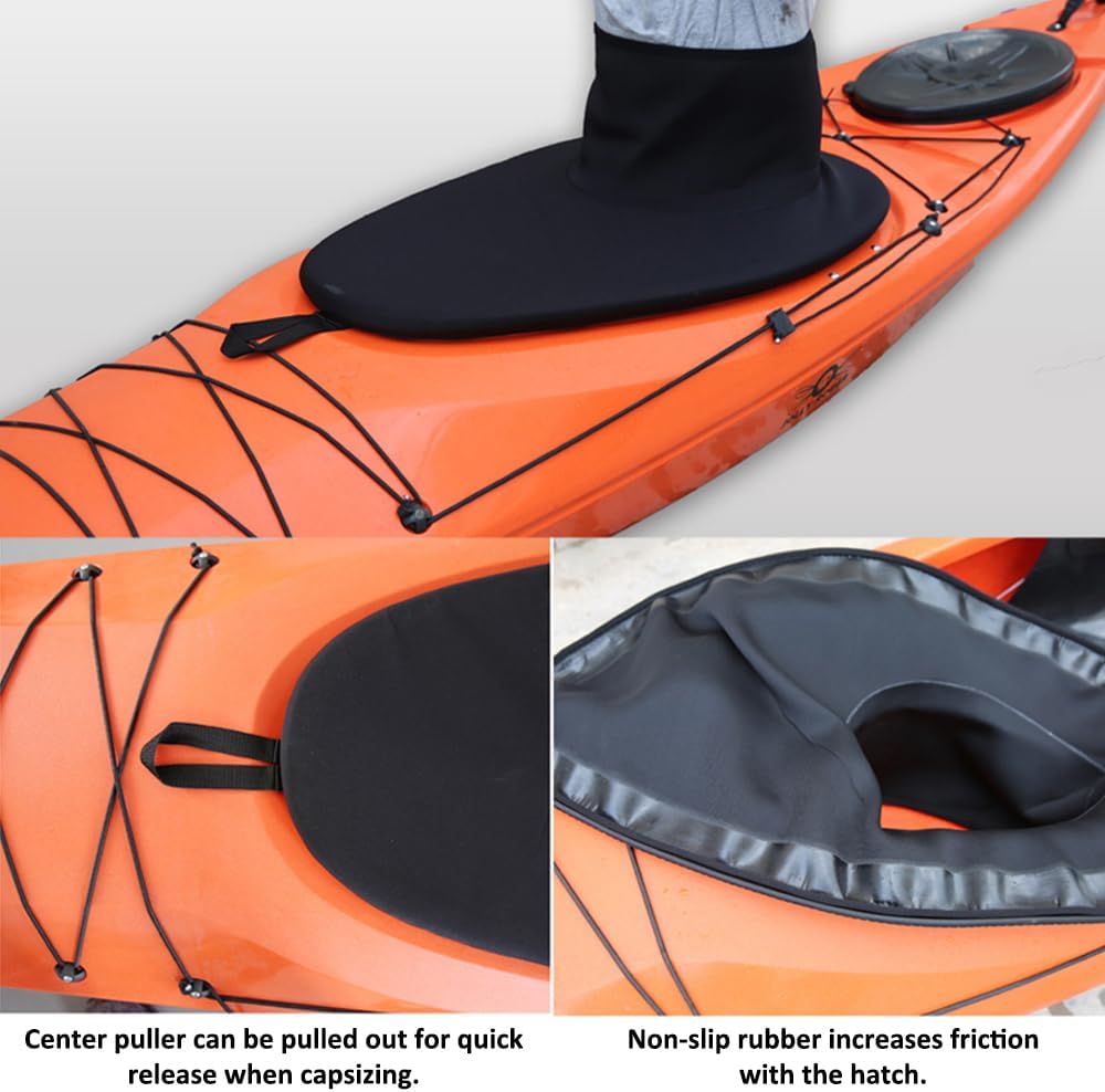 Kayak Skirt Universal Waterproof Cover Canoe Sprays Skirt Water Sports Accessories