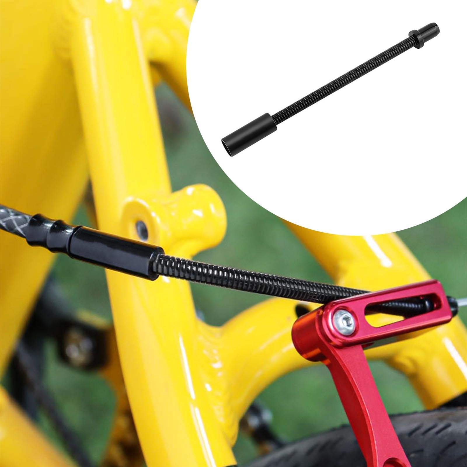 Tube coudé de frein pour vélo de montagne - Pièces de frein de rechange flexibles - Câble de nouilles de frein V