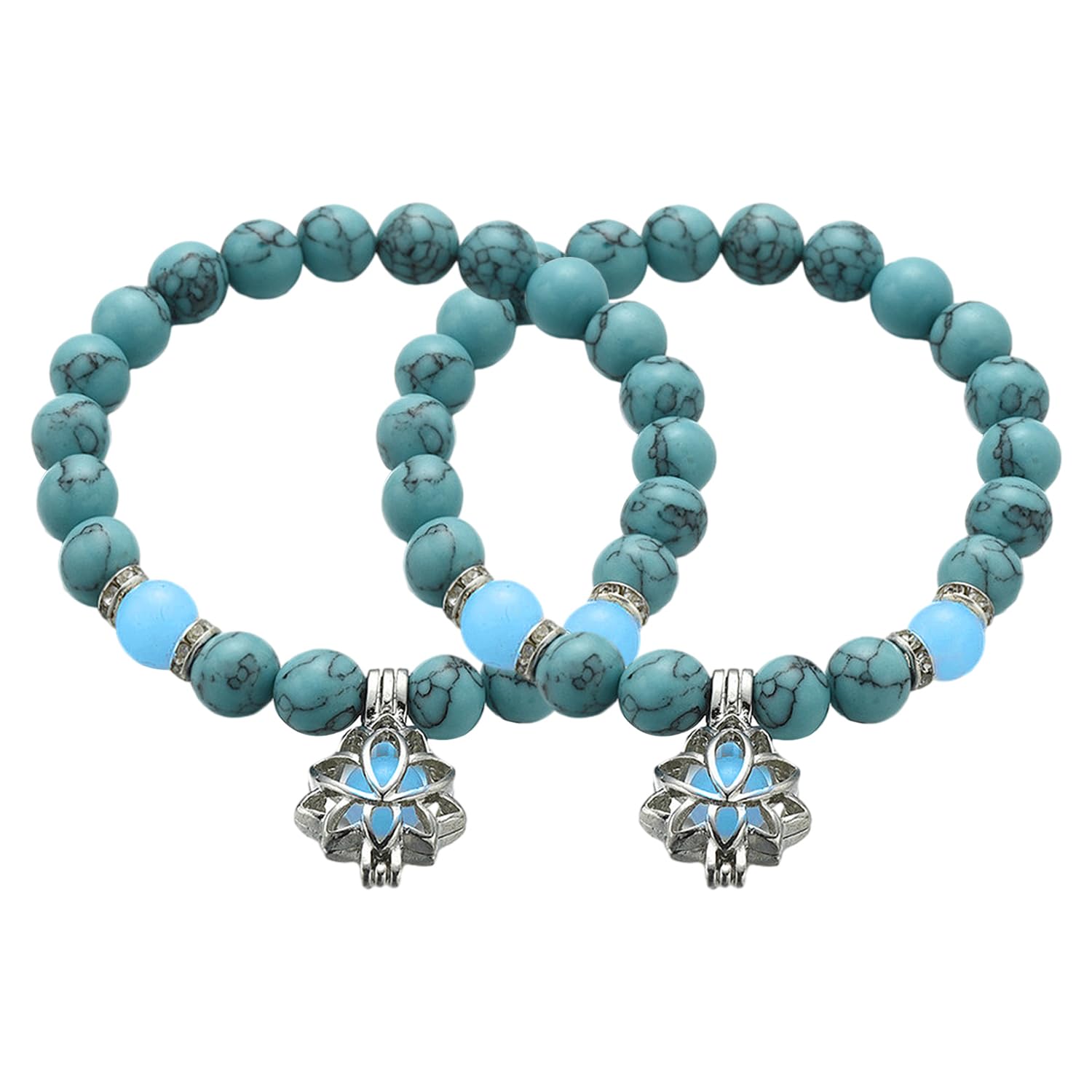 Purelei Bracciale Anxiety Fidget Antistress Per Donna - Sfere Mobili In Acciaio Inox Per Sollievo Da Ansia - Regolabile 16-20 Cm