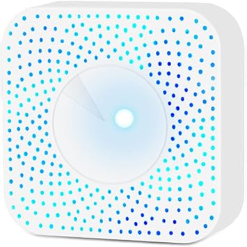 for TUYA for ZIGBEE for Smart 6-in-1 Air Detector Air Quality Monitor PM2.5 / Formaldehyde/VOC/Temperature & Humidity/Monitor for Home Office