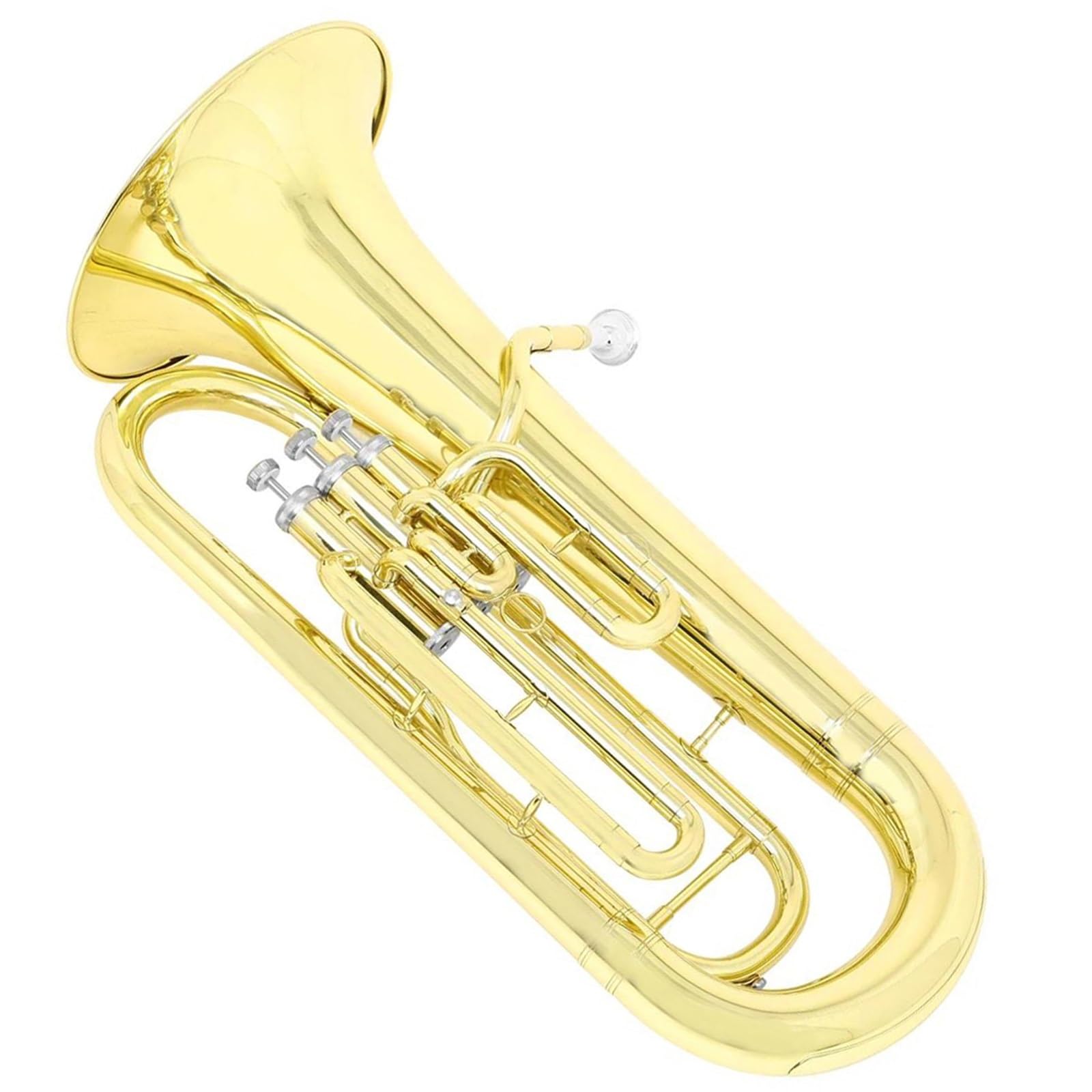 Eufonium Początkujący Aldult Bb Flat Euphonium 3 Pionowe Klucze Mosiężne Instrumenty Muzyczne Róg Barytonowy Profesjonalny