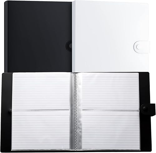 Miniatura 8 de 2 unidades de tarjetas de índice de plástico transparente, organizador de tarjetas de índice, organizador de tarjetas de índice con divisor para