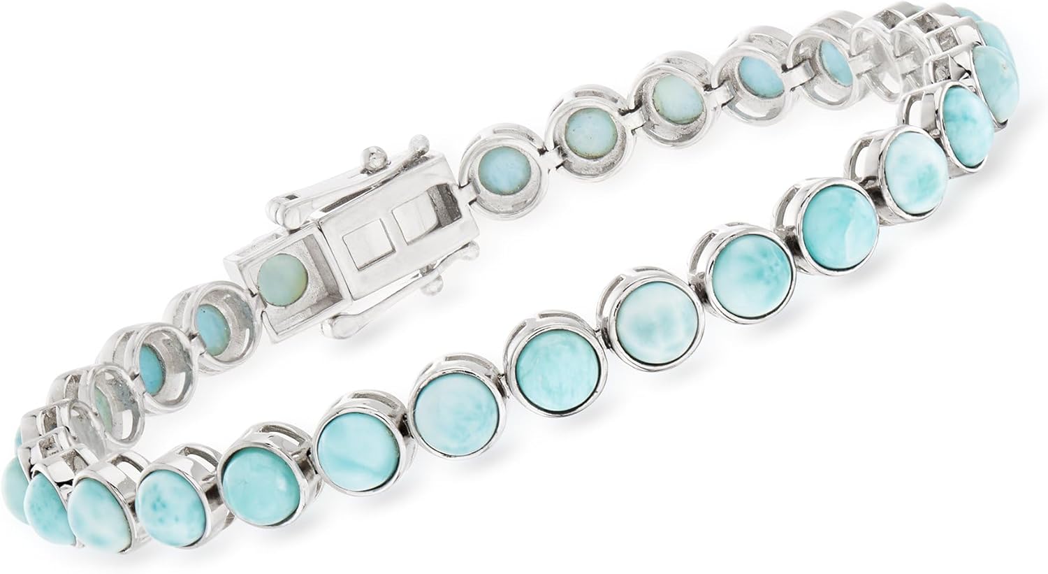 Ross-Simons 15.00 ct. t.w. Gemstone Tennis Bracelet in Sterling Silver