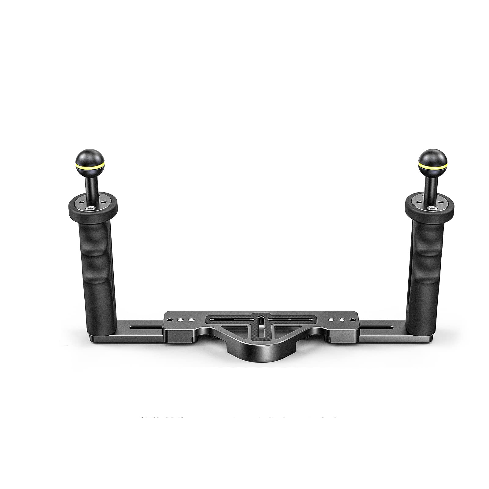 Sea frogs Aluminum Alloy Dual Handheld Hand Grip Diving Handle Tray Bracket