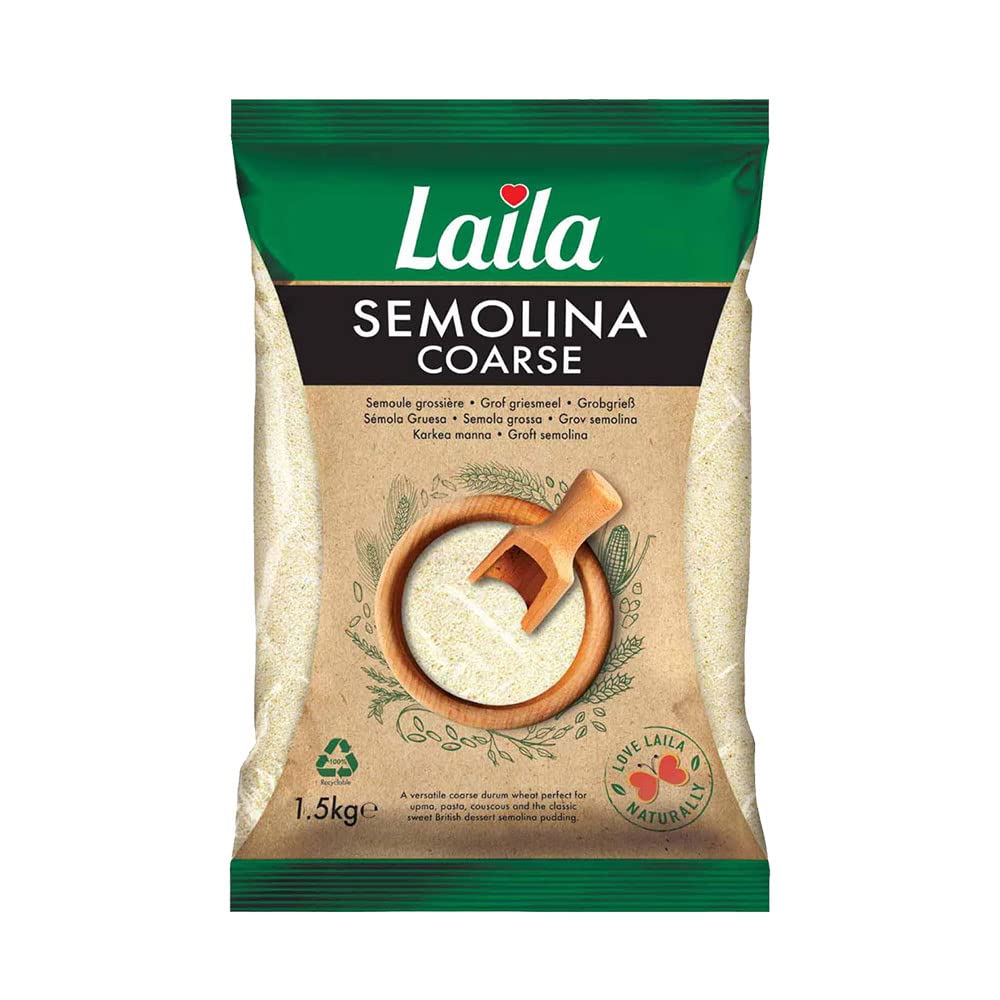 Laila Semolina Coarse 1.5 kg (Case of 6)