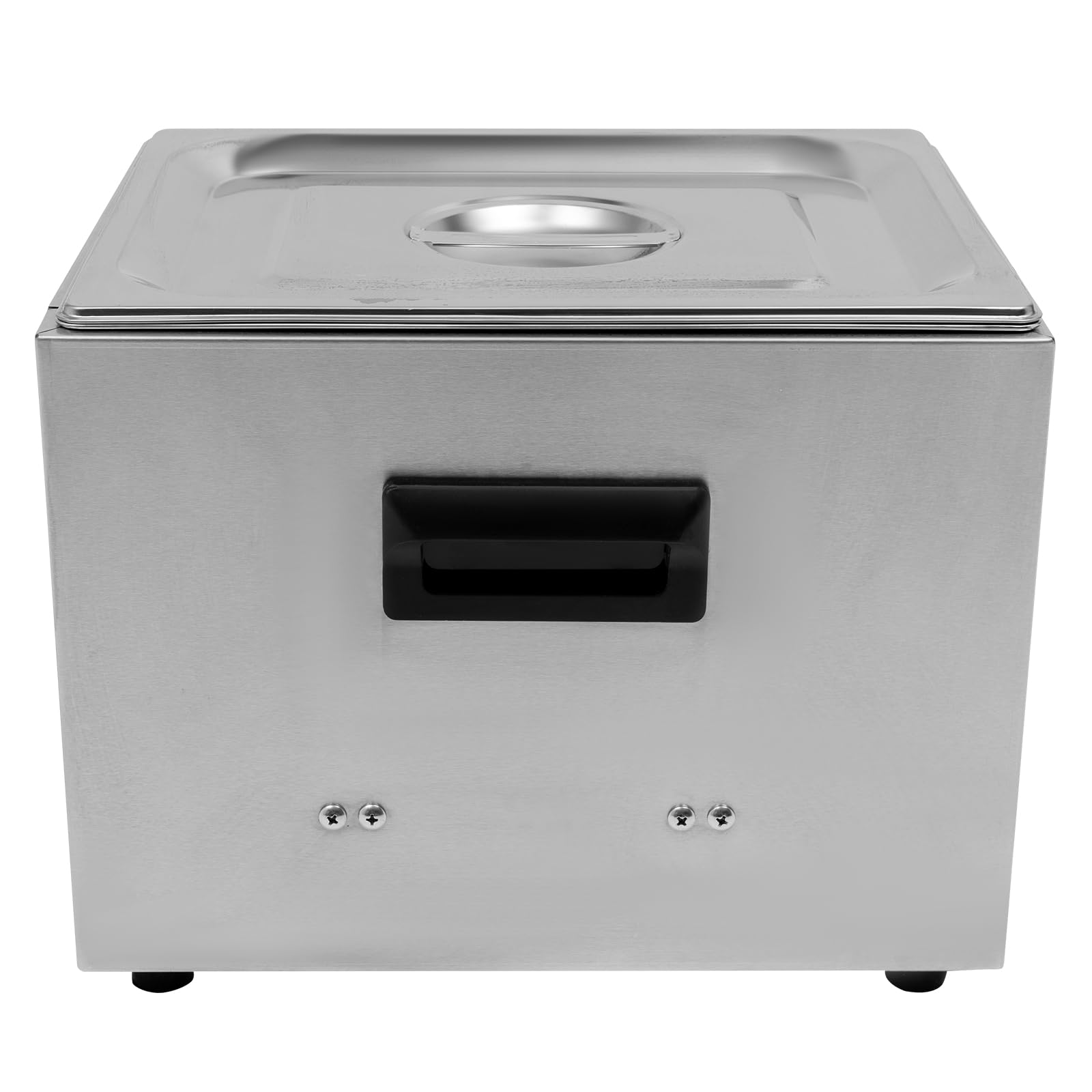 Scaldavivande in acciaio inox, 10 l, Bain Marie elettrico con griglia e spia di controllo, scaldavivande hot dog per panifici, caffetterie, feste
