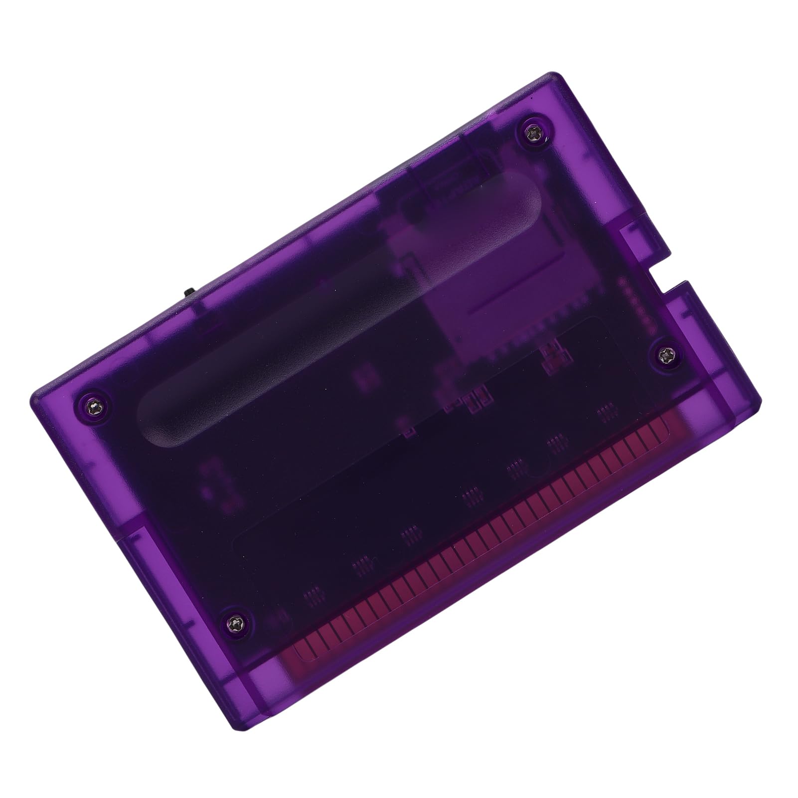 Plyisty Cartouche de Jeu 4000 en 1 pour Genesis Mega Drive MD, Carte Flash de 8 Go Compatible avec les Consoles Master System 32X, sans Région avec Fonction de Sauvegarde et Prise en (Violet