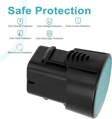 Miniatura 3 de CREABEST Batería Ni-MH de 3500 mAh de 4.8 V compatible con Dremel 755-01 7300-N/8 MiniMite, herramienta de aseo de uñas para mascotas 7300-PT