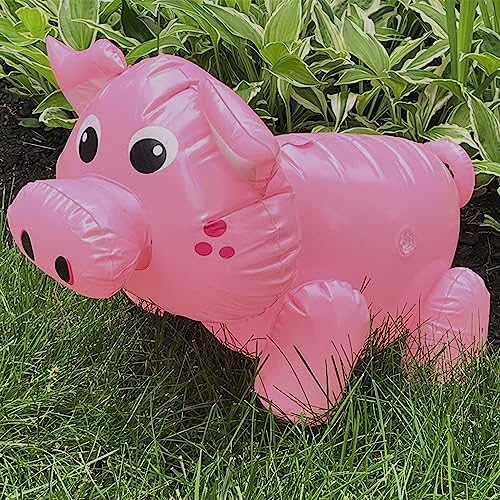 Merrimax - Cute Inflatable Animal Toy for Kids - Farm Animal Birthday Decorations, Safari Themed Party Decorations, Halloween Pool Inflatables