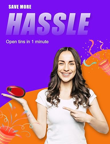 Miniatura 6 de Abrelatas eléctrico con borde liso abridor de latas automático de un solo toque que abre casi todos los tamaños de lata utensilios de cocina para