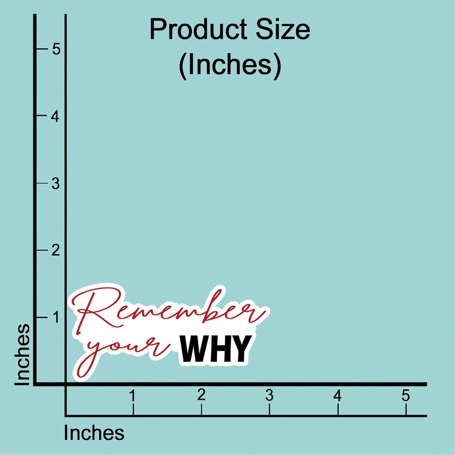 (3Pcs) Remember Your Why Sticker Motivational Quotes Stickers Decal Waterproof Vinyl Stickers Adult for Laptop Kindle Car Tumbler Water Bottle Mug Phone Notebook Helmet - Size 3”x2.4” - Image 4