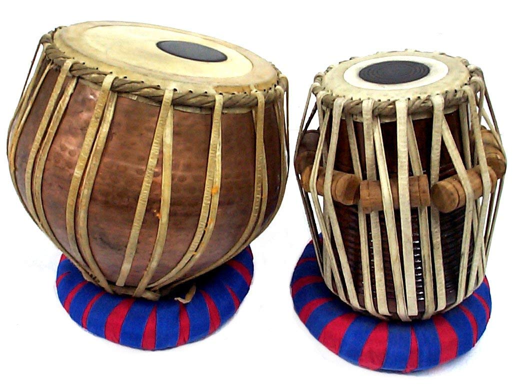 SAI Musical Copper Bayan Sheesham Dayan Standard Tabla Set (4kg)