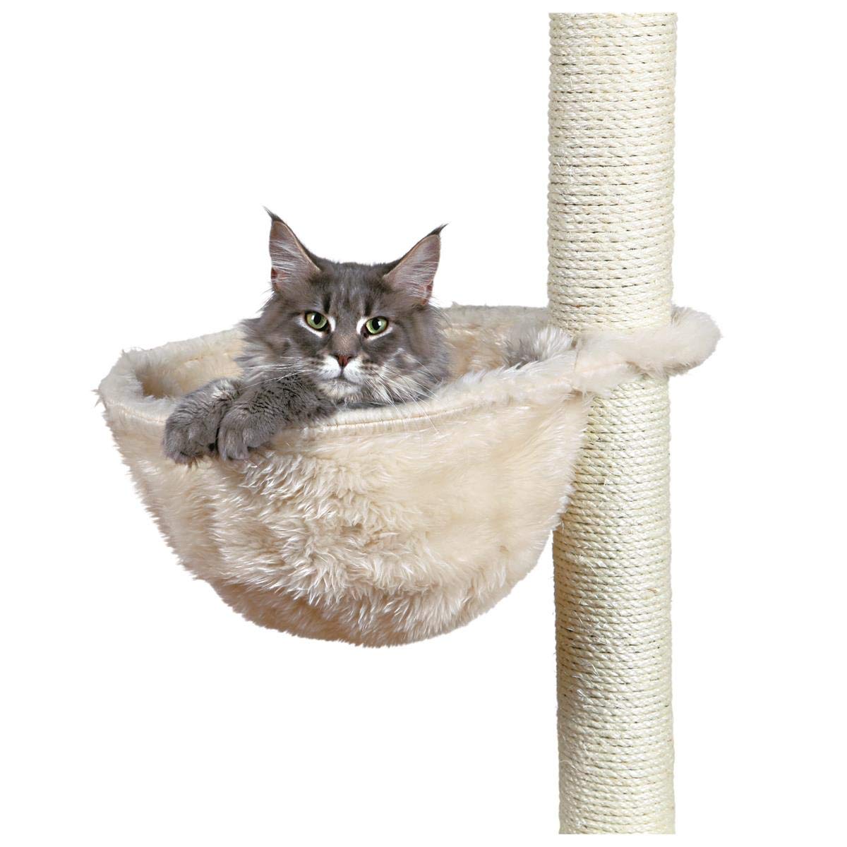 Trixie 43921 Przytulny worek z metalową ramą, Ø 38 cm, kremowy