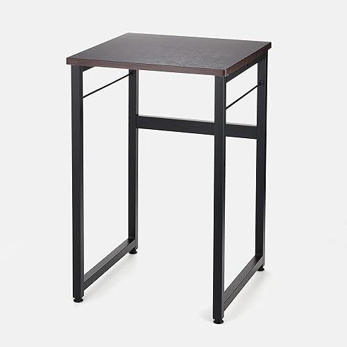 Miniatura 10 de Nakabayashi AMD-4545-DM - Escritorio de oficina, 17.7 x 17.7 pulgadas (17.717 x 17.717 in), grano de madera oscura