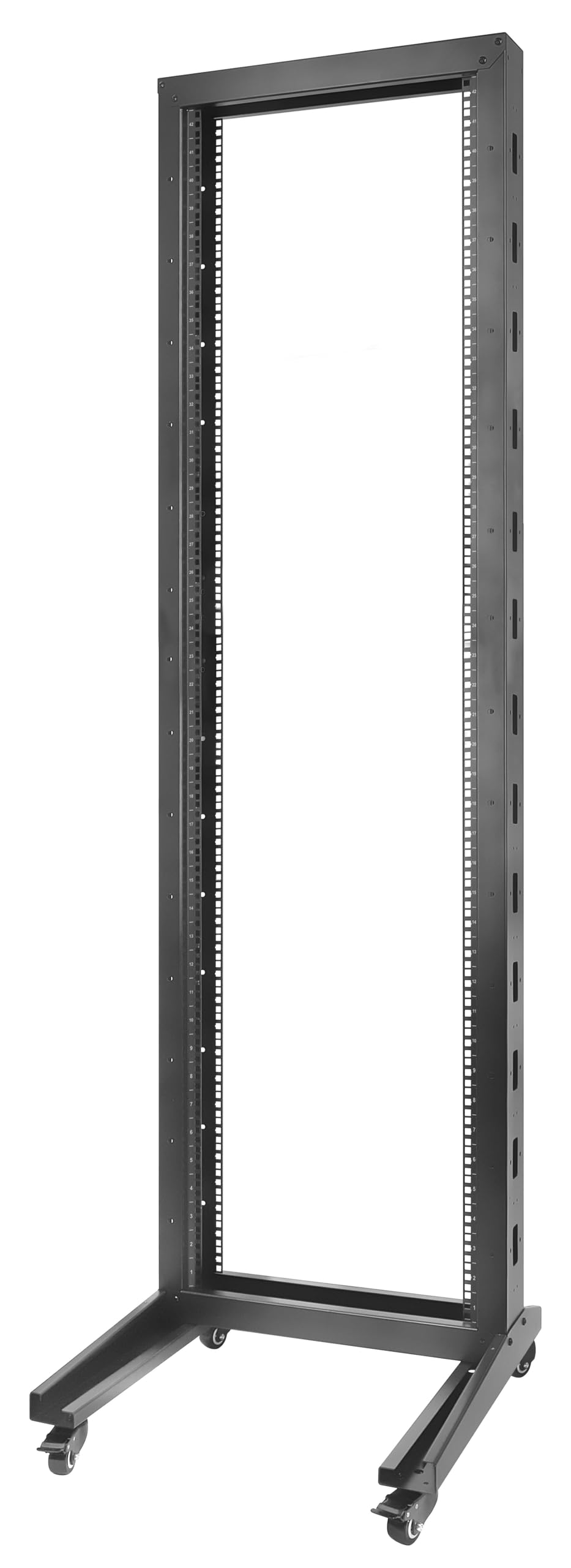 Intellinet 716451 Open Frame Rack 19" 42U 2 Montanti Nero