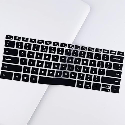 Vista 17 de Funda de teclado para Dell Inspiron 14 7415 7420 7425 7430 7435 14", Inspiron 14 5410 5415 5418 5420 5425 5430, Inspiron 16 5630 5620 5625 7625 7620