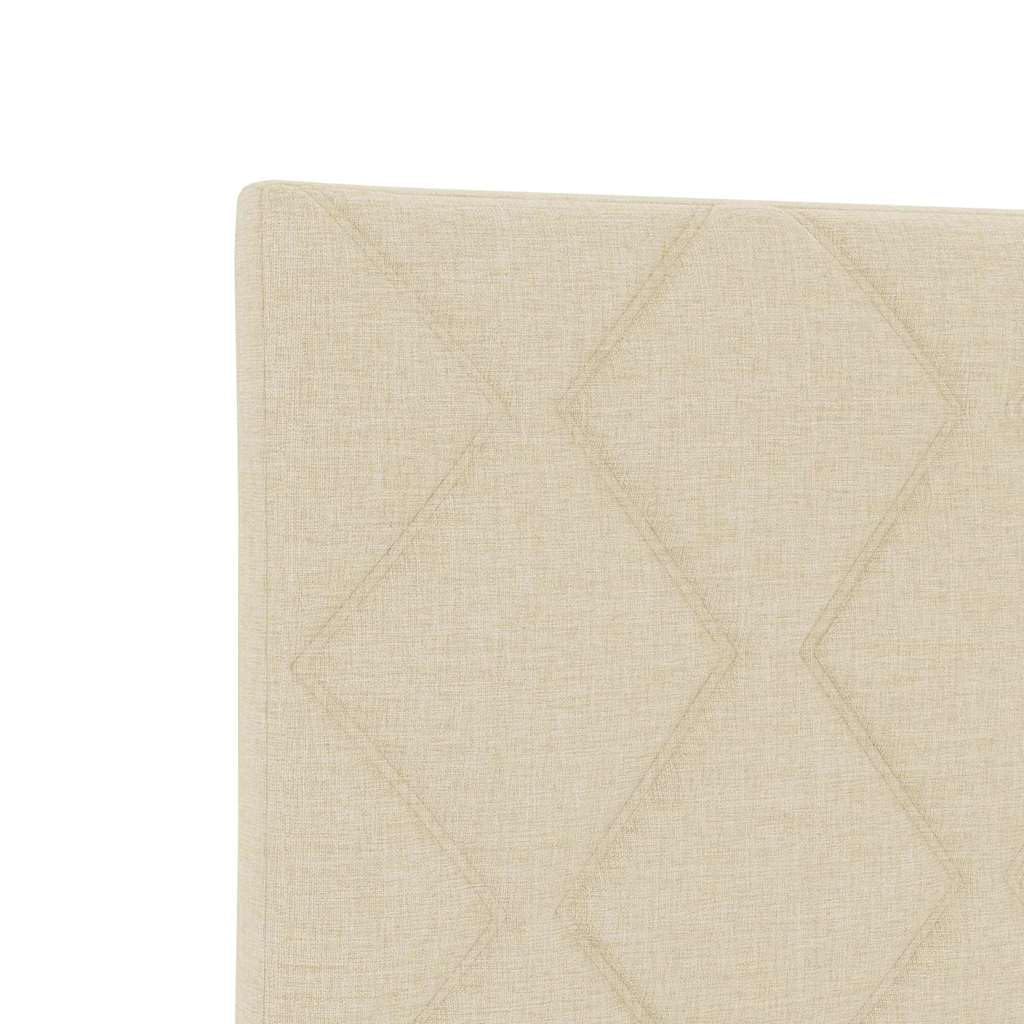 Cabecero de cama moderno de tela con marco de madera de pino macizo, altura ajustable 118/128 cm, duradero, para dormitorio, dormitorio juvenil y habitación de invitados