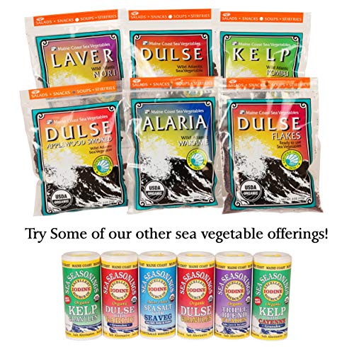 Smoked Dulse Whole Leaf | 2 oz Bag | Organic Seaweed | Maine Coast Sea Vegetables - Thumbnail 5