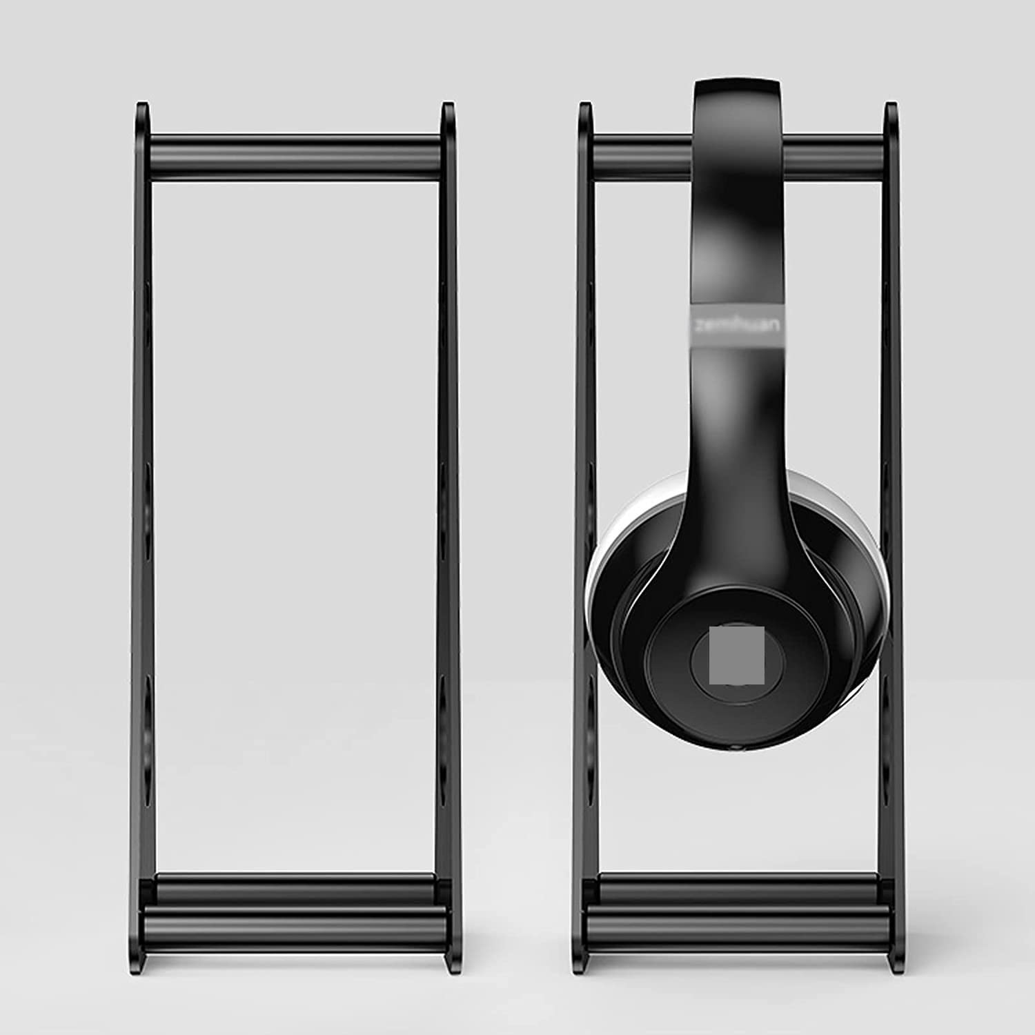 Gaming Accessori Supporto Per Cuffie In Lega Di Alluminio Supporto Per Cuffie Da Gioco Supporto Per Organizer Da Scrivania Supporto Per Cuffie Per Casa O Ufficio Stand Over-Ear da Gioco(Black)