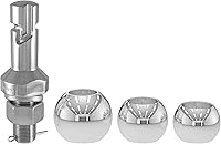 CURT 42225 Switch Ball Hitch Set: 1-7/8", 2", 2-5/16" Interchangeable Balls up to 8,000 lbs GTW, Chrome Steel