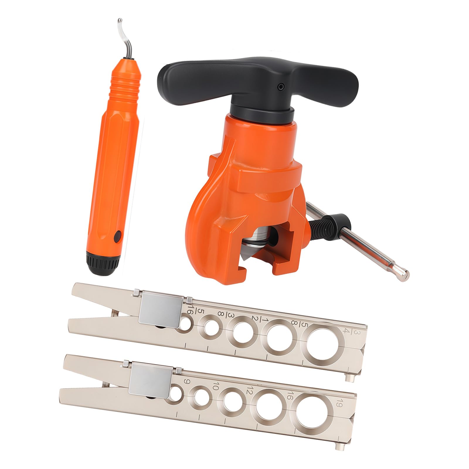 6-19Mm Tube Expander Reamer Flaring Tool Set Tube Expanders for Manufacture Maintenance Pressure Vessel Expanding Copper Pipe Expansion