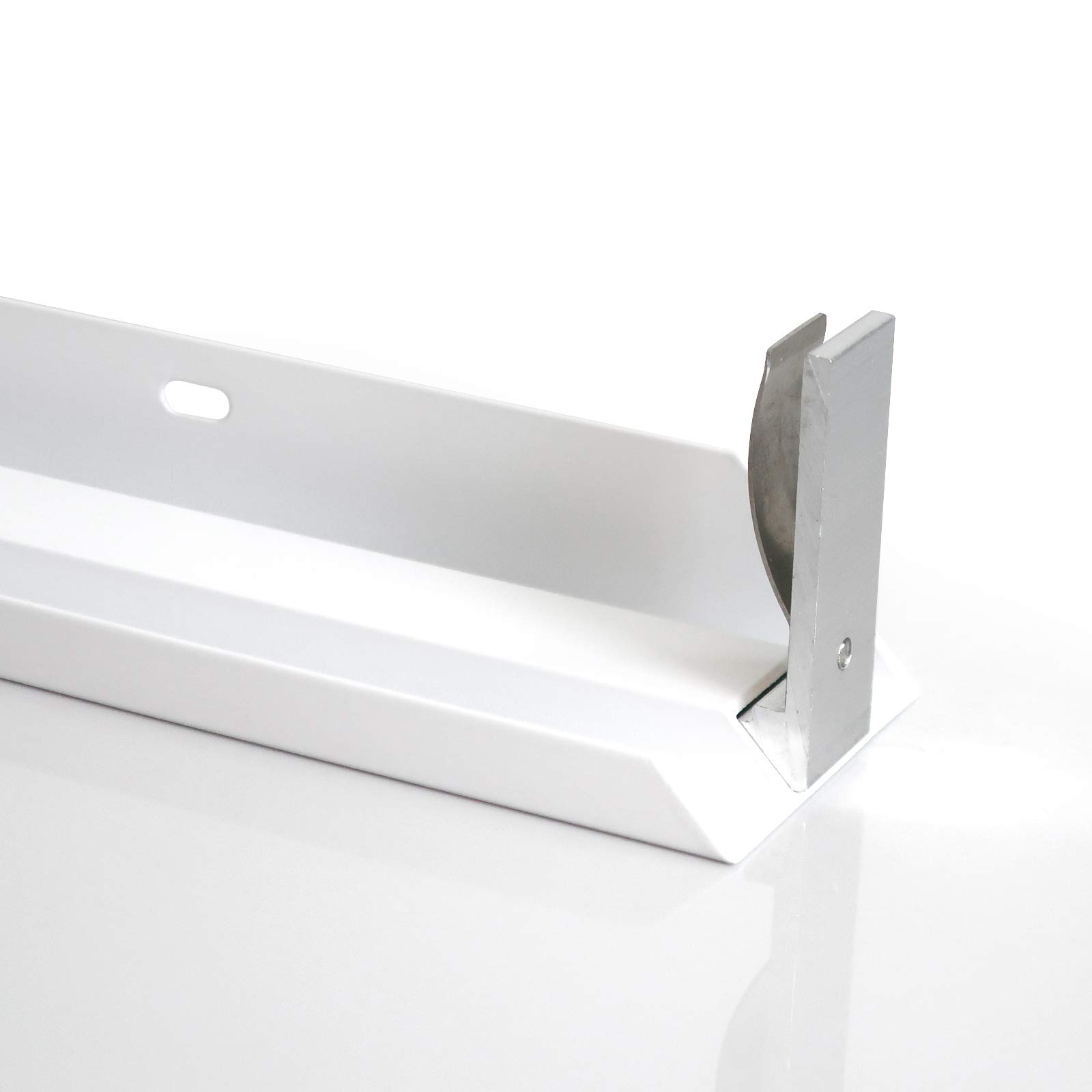 Aufbaurahmen LED Panel 62x62cm Montagerahmen Alu weiß Deckenleuchte Aufputz Deckenmontage schraublos