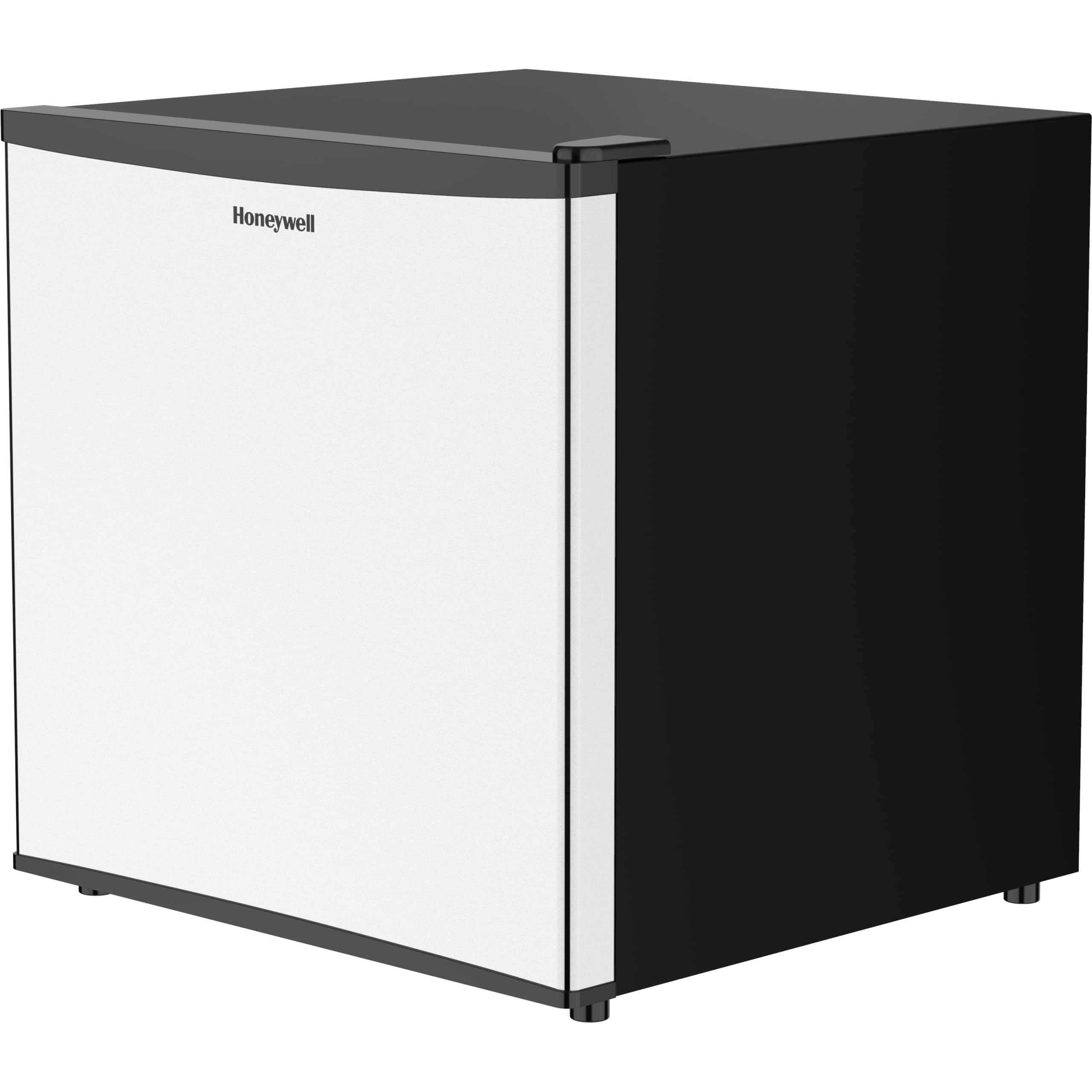 Honeywell Mini Compact Freezer Countertop, 1.1 Cubic Feet, Single Door Upright Freezer with Reversible Door, Removable Shelves, for Home, Dorms, Apartment, Office- Stainless Steel on Fridge.com