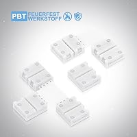 Set conectori bandă LED REDTRON, 22 buc, 4 pini, 10 mm, fără lipire, pentru RGB SMD 5050 3528, conectori în formă de L și T 8