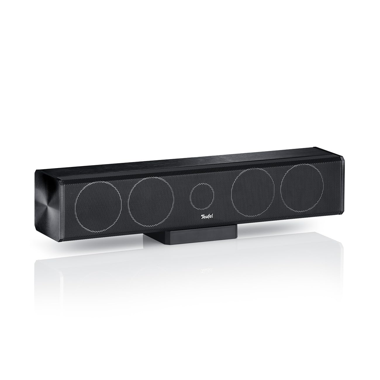 Teufel LT 4-5.1 zestaw kina domowego L - zestaw dźwięku domowego z subwooferem i kolumną z aluminium, Bassreflex, system dźwięku Hi-Fi - czarny