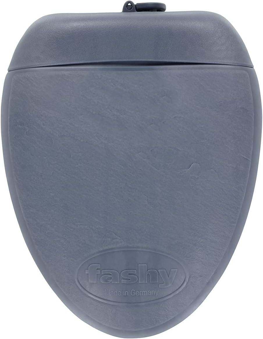 Fashy Smart Hot Water Bottle 1.8L Stone Edition in Slate Blue