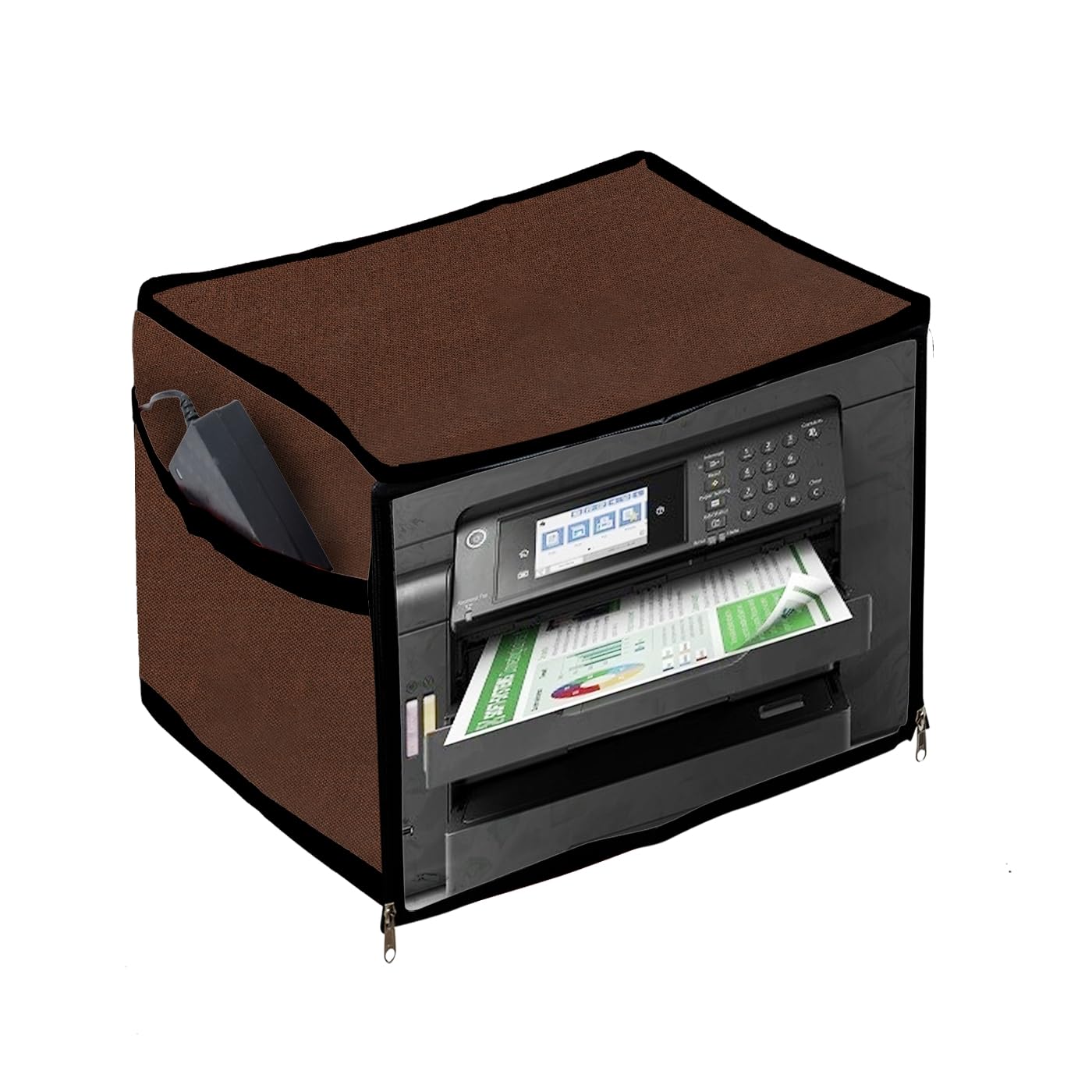 Printer Cover Suitable For Epson Eco Tank L15160 Printer(Brown Color)-picture-21
