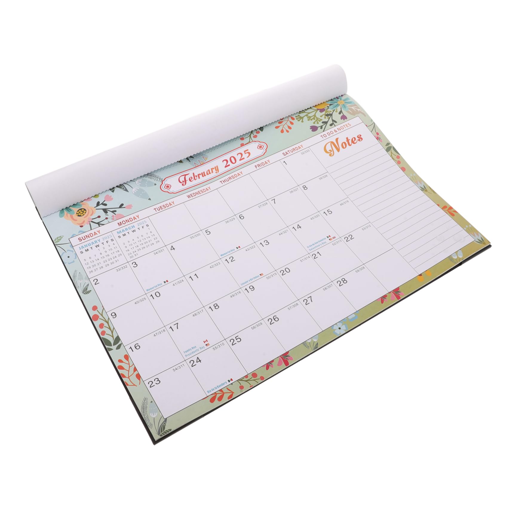 VILLCASE 3stücke Wandkalender Englische Monatsübersicht Hängender Kalender Für Zuhause Und Büro Praktischer Täglicher Planer Design Für