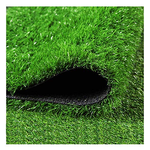 ALGWXQ Synthetic Artificial Grass Turf Thicken Encryption Safety Patio Kindergarten Club Artificial Grass Turf Lawn, 4 Meters Wide (Color : A-4.0cm, Size : 4mx25m)