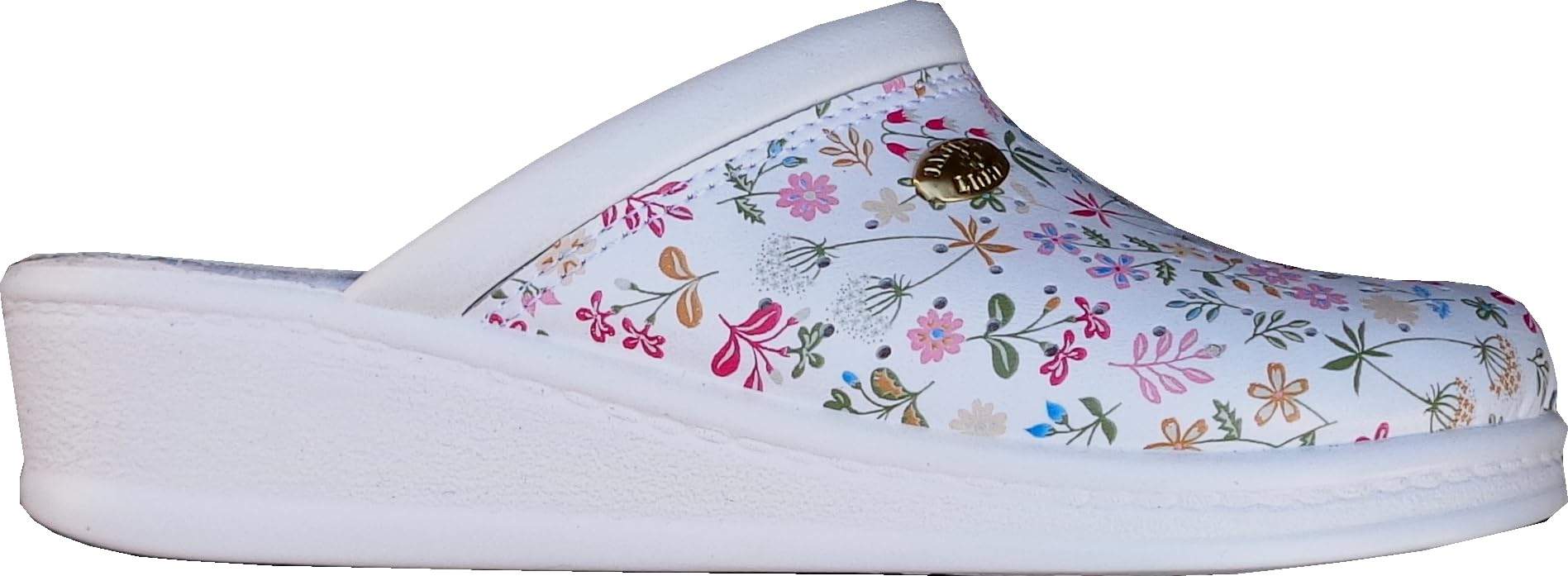 Sanital Light 1350 - Zapatilla de Cuero por la casa con Plantilla en Piel anatómica Anti-Shock