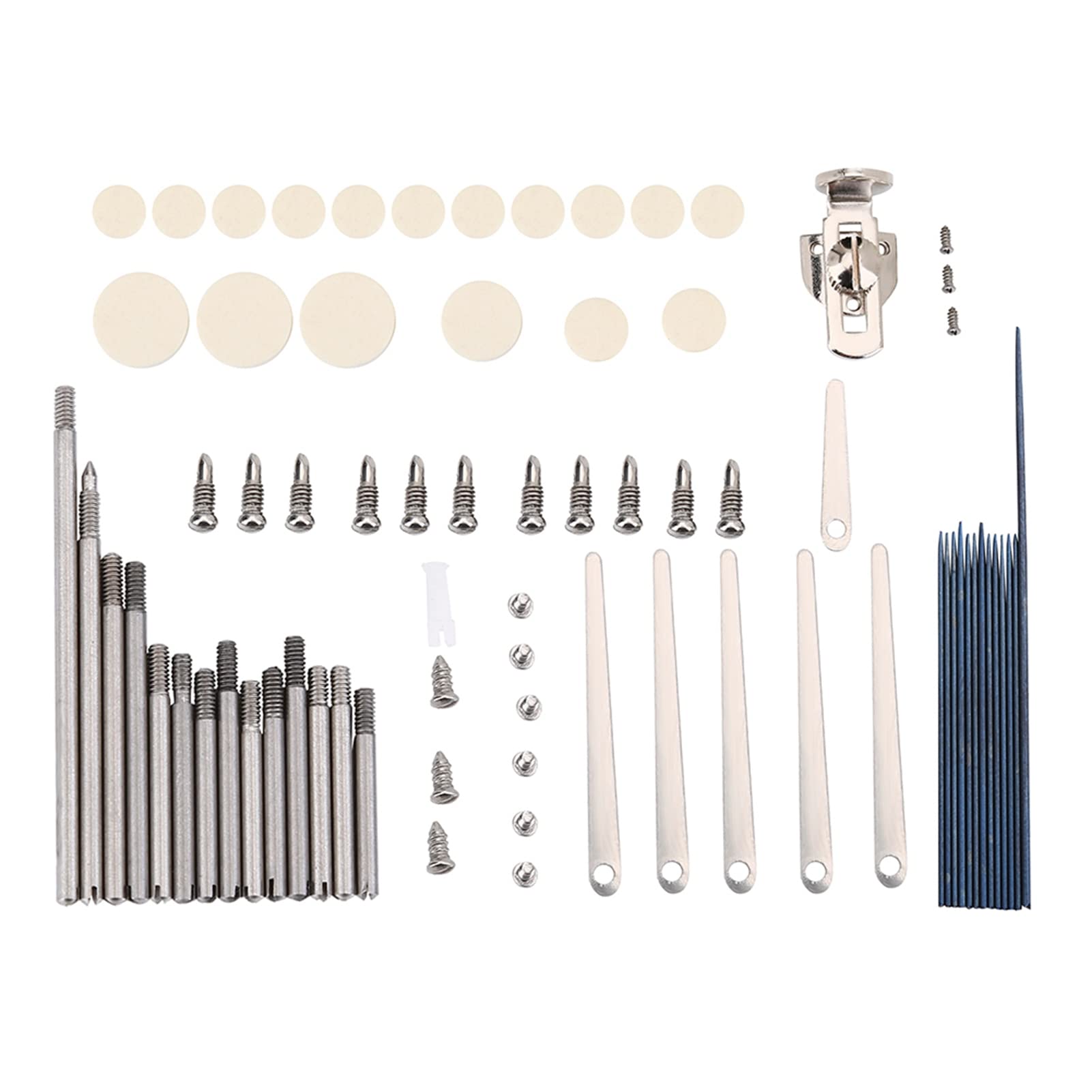 Accessori per Clarinetto Set di Parti di Riparazione per Clarinetto Kit di Manutenzione per Accessori di Ricambio per Strumenti a Fiato
