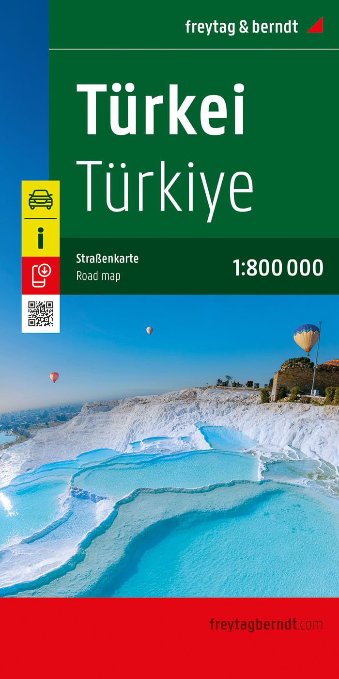 Türkei Straßenkarte 1800.000 freytag  berndt by Freytag Berndt 9783707924169