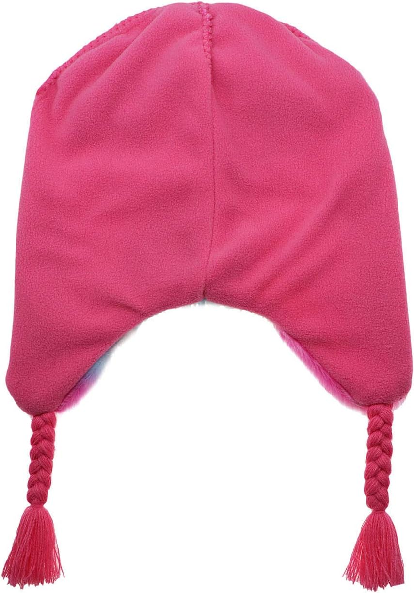 Kids Girls Winter Unicorn Beanie Hat Shining Glitter Knitted Earflap Fleece Lined Cap Toddler Little Girls - Image 5