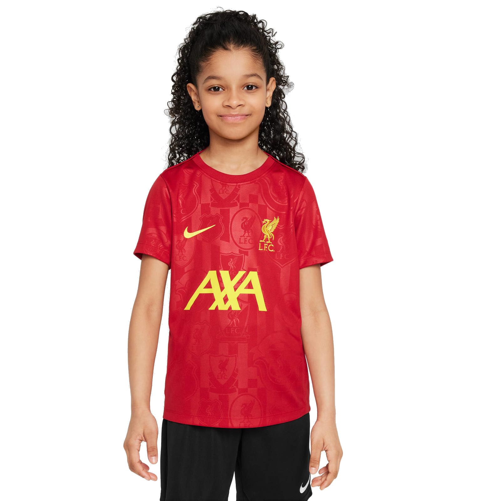 NIKE Koszulka Uniseks - dzieci Lfc Ynk Df Acdpr Sstop K Pm