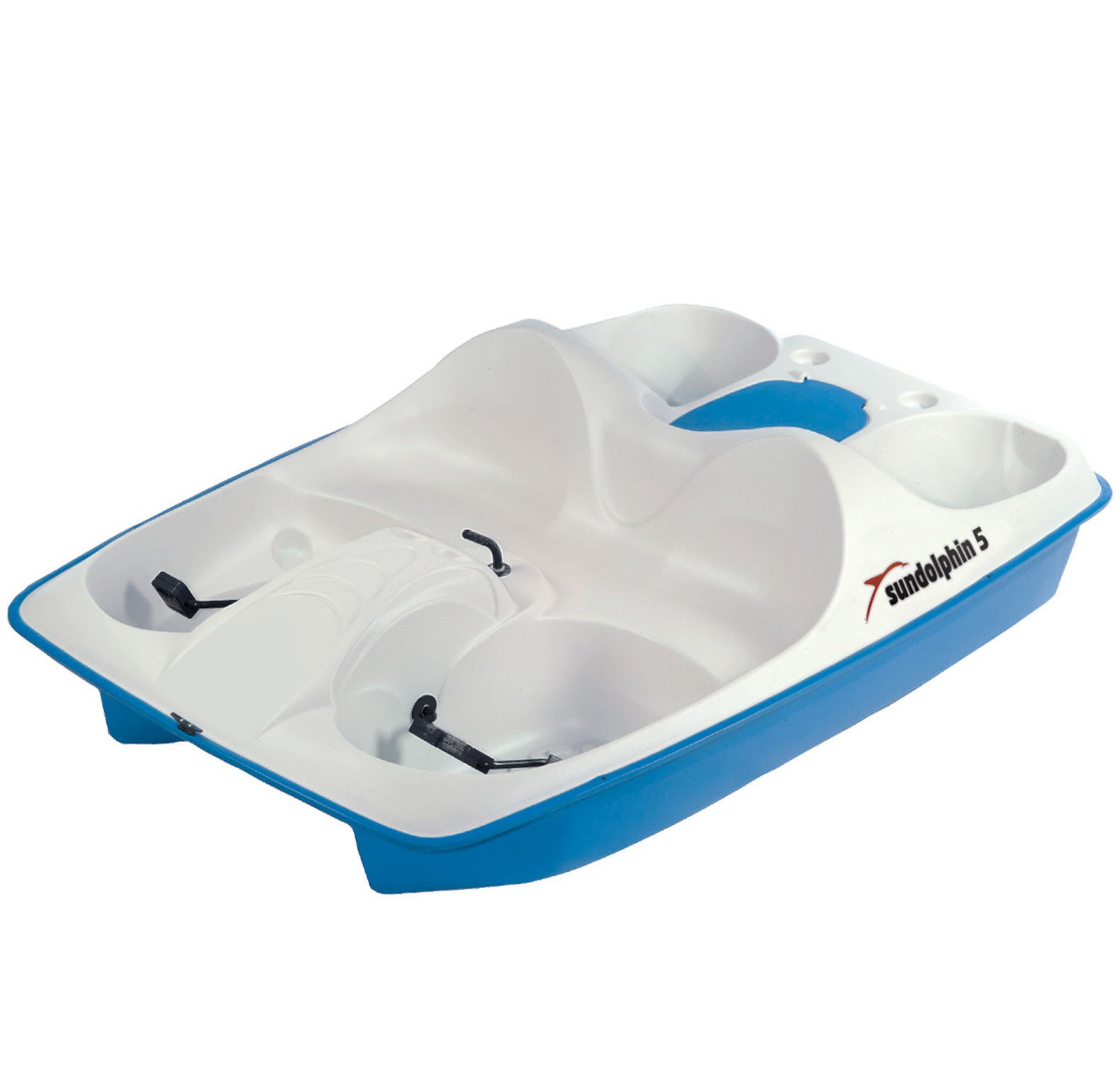Sun Dolphin 5 Seat Pedal Boat With Stainless Steel Package