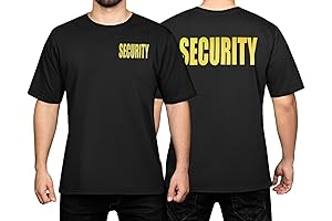 Men's Tactical Security T Shirt: Unwavering Protection and Unmistakable Presence