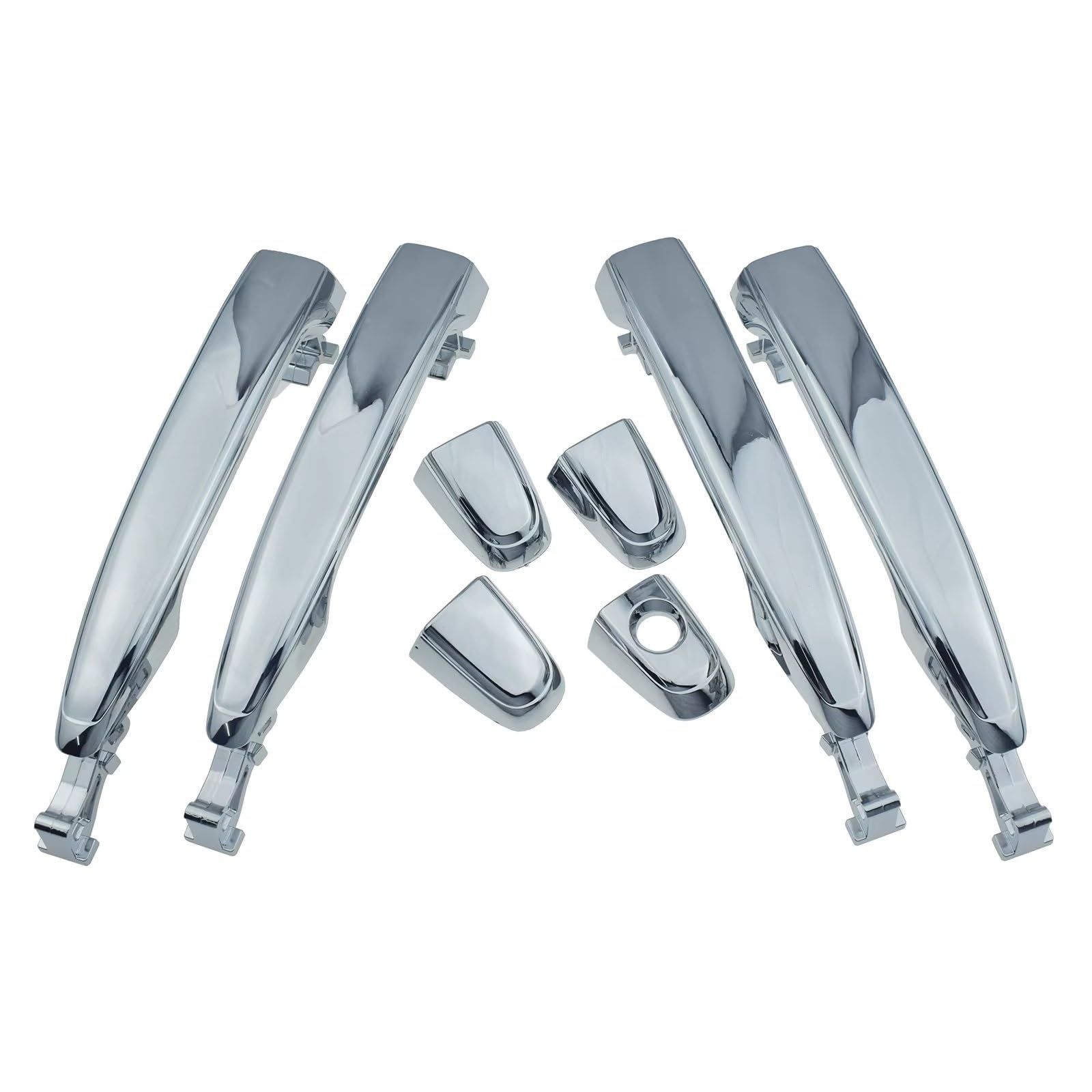 Iukmr A Set For Toyota For Alphard For Camry For Highlander For Tacoma For 4Runner Exterior Door Handle 69210-0N010 69210-58010 Car Outer Door Handle(A Set)