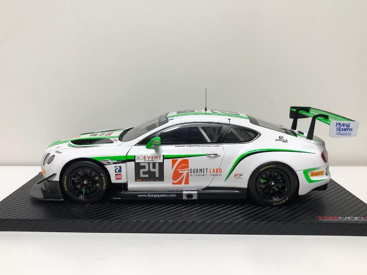 TSM MODEL 1/18 Bentley Continental GT3#24 24h Spa 2016 Team Parker