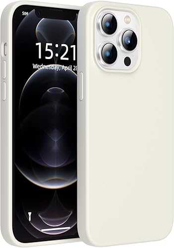 Funda para iPhone 12 Pro Max, silicona líquida de alta calidad, funda protectora de cuerpo completo a prueba de caídas, forro de microfibra suave