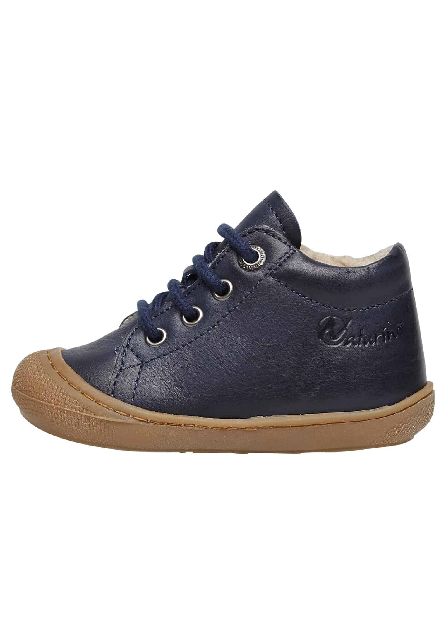 Naturino Cocoon-First-Steps Leather Shoes Blue 22
