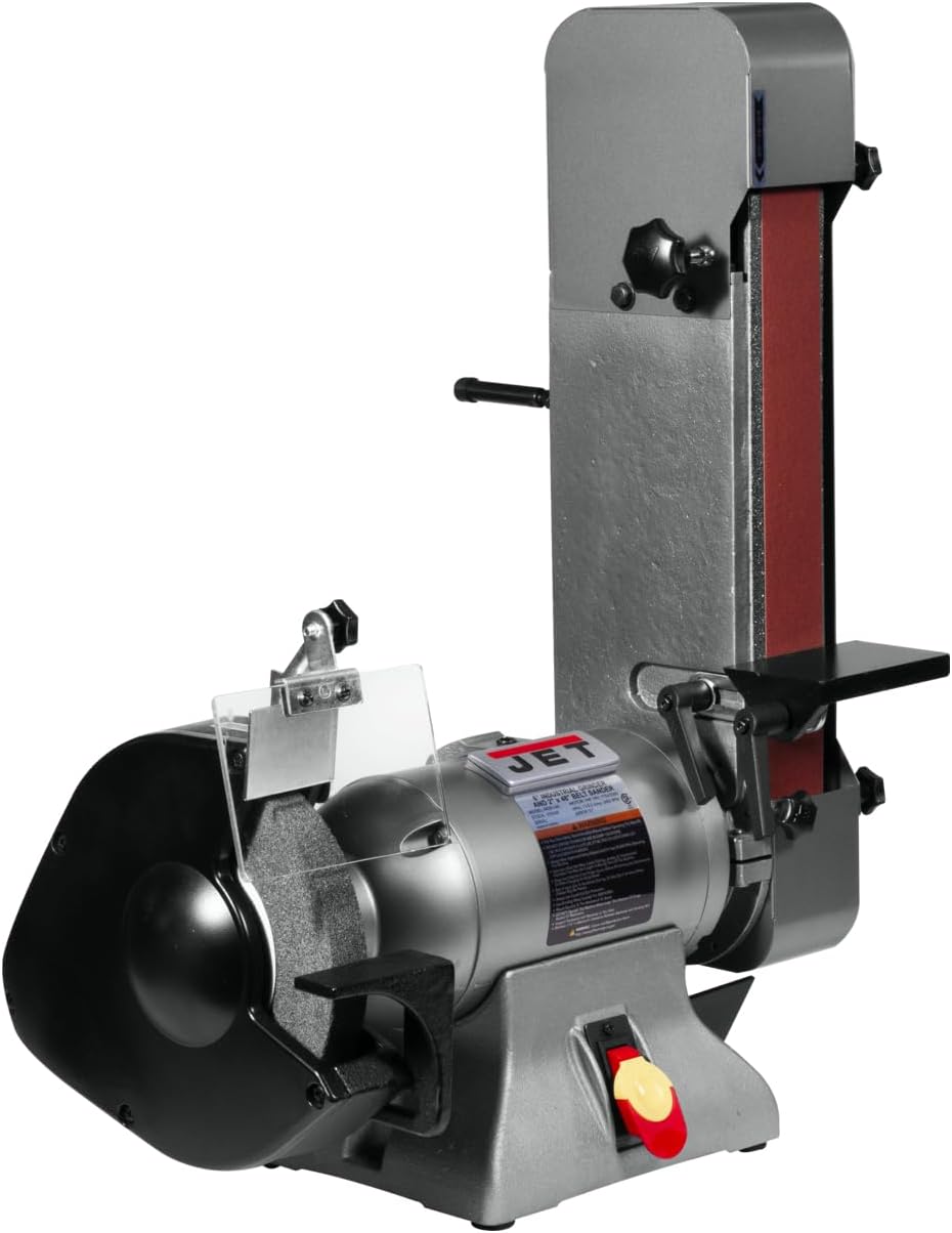 JET 8" Grinder and 2" x 48" Belt Sander, 1 HP, 115/230V 1Ph (Model IBGB-248)