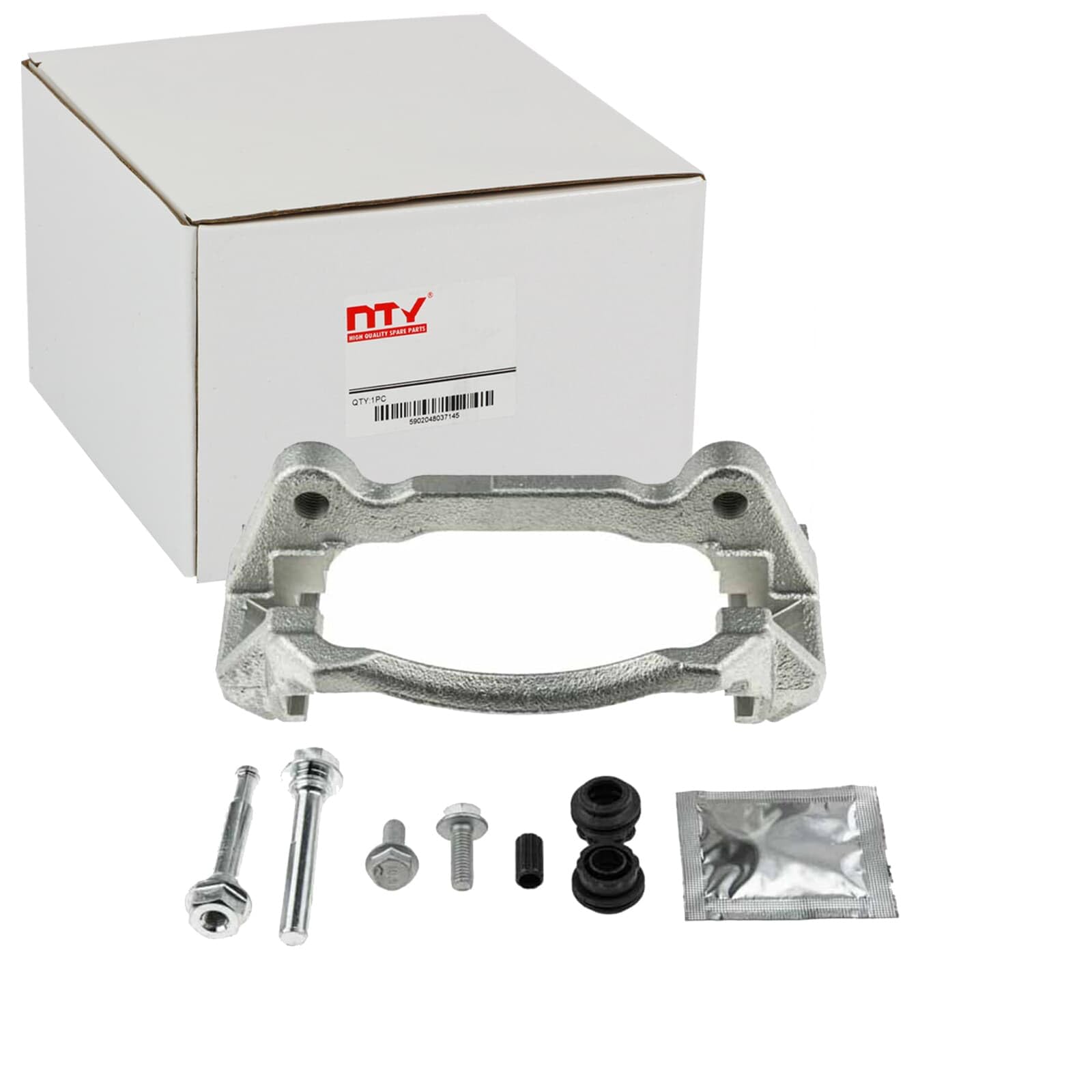 NTY Supporto, Pinza freno HZP-AU-006A Compatibile con: AUDI A3, A3 Cabriolet, A3 Limousine, A3 Sportback, SEAT LEON, LEON SC, LEON ST, SKODA OCTAVIA III, OCTAVIA III Combi