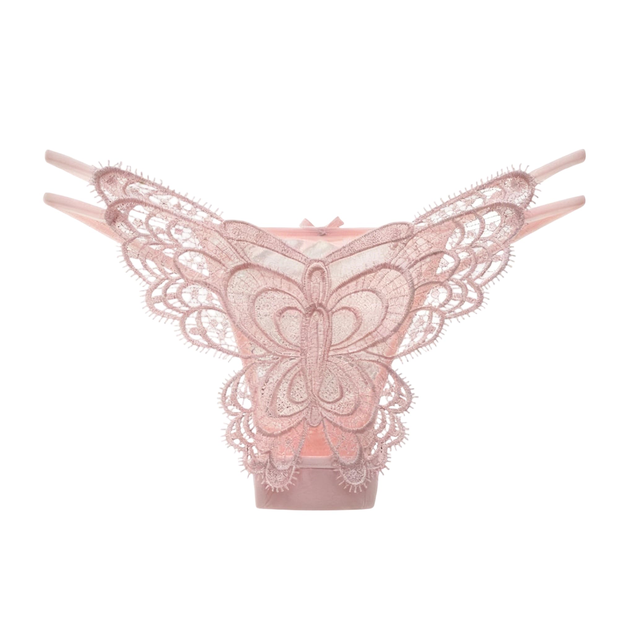 Bragas de Encaje con Lazo Lateral para Mujer, Cintura Baja, Ajustable, Tanga de Malla
